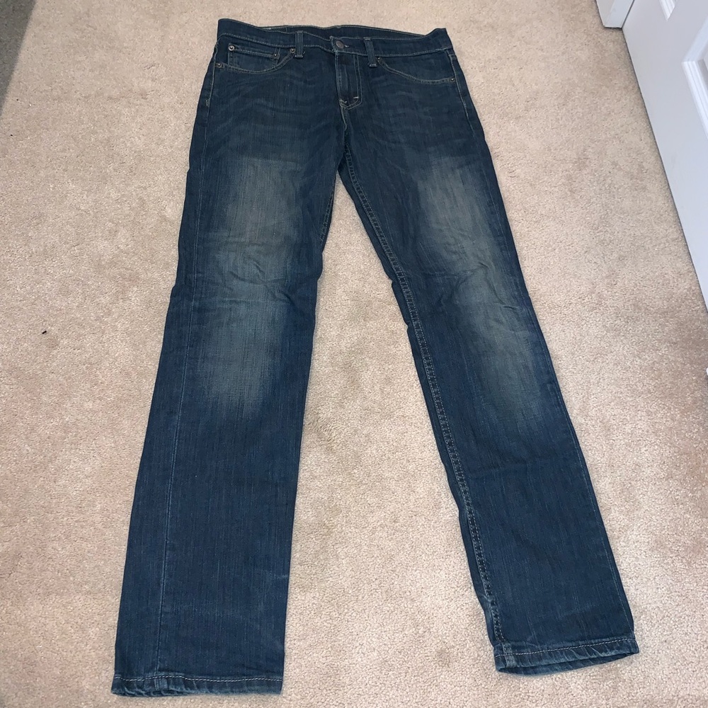 LEVI’S 511 Slim Jeans with Distressed Front